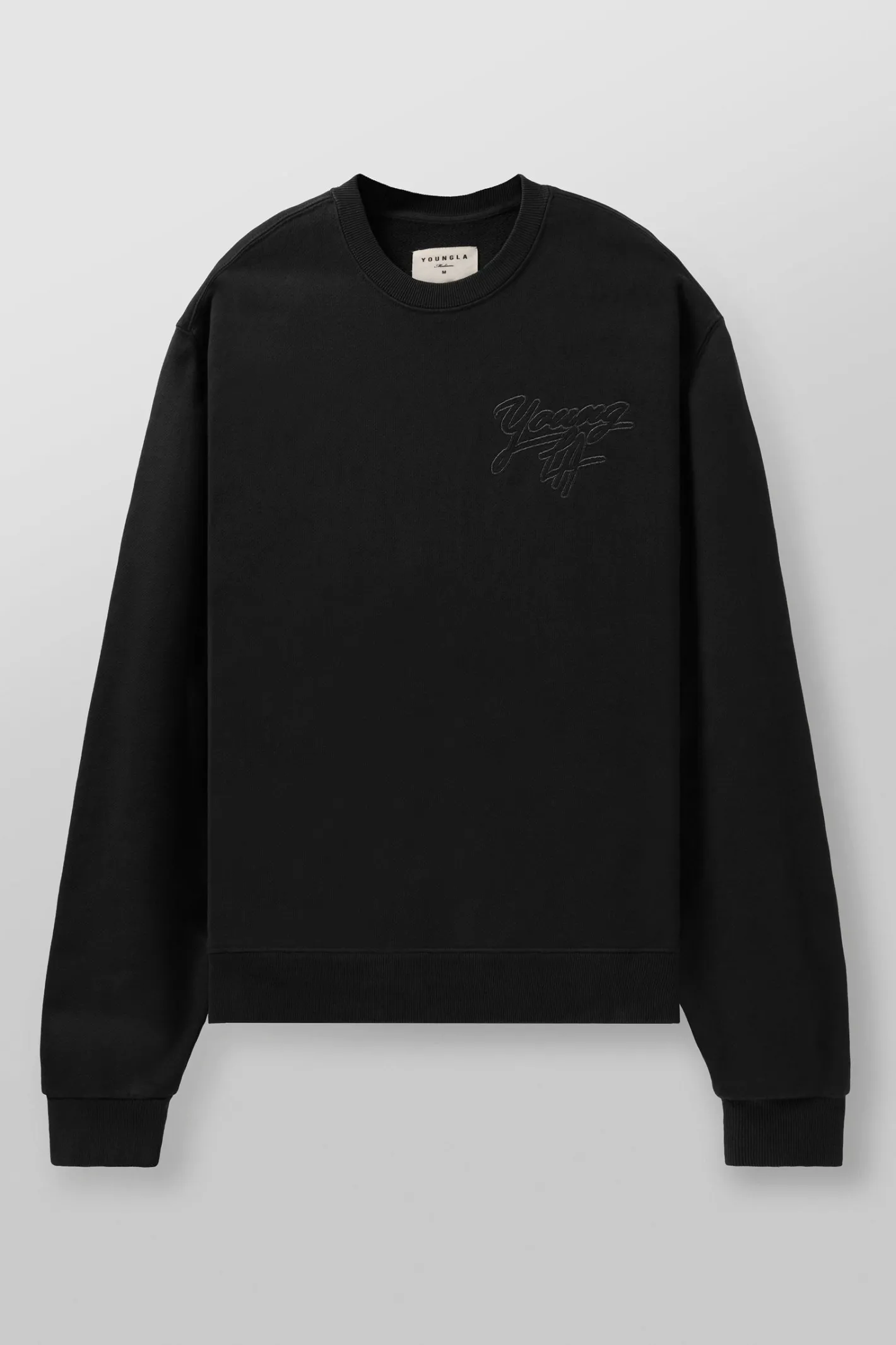 Youngla 5092-Effortless Sets-Crewnecks<Men Outerwear