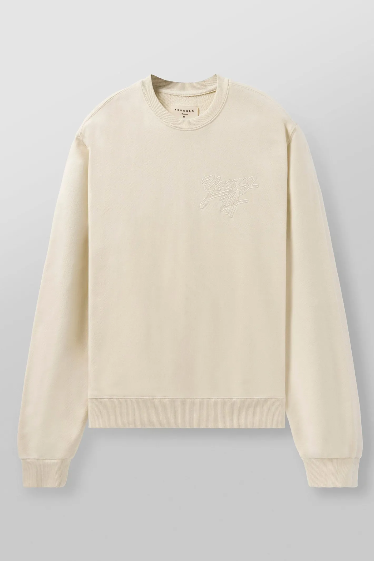 Youngla 5092-Effortless Sets-Crewnecks<Men Outerwear