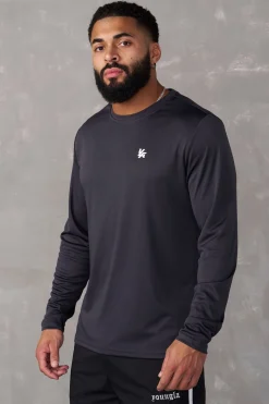 Youngla 835-Fittech Longsleeves<Men Shirts
