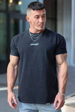 Youngla 4059-Fitted Metal Tee<Men Shirts