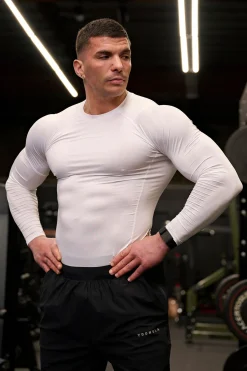 Youngla 830-Flexfit Compression Longsleeves<Men Shirts