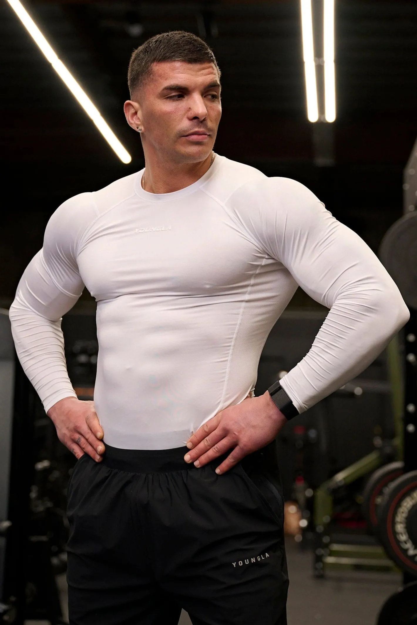 Youngla 830-Flexfit Compression Longsleeves<Men Shirts