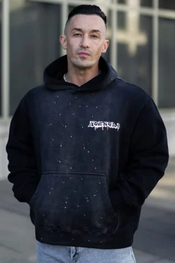 Youngla 5081-Graffiti Hoodies<Men Outerwear