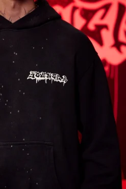 Youngla 5081-Graffiti Hoodies<Men Outerwear