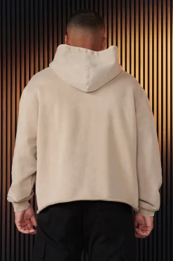 Youngla 568-Icon Washed Hoodies<Men Outerwear