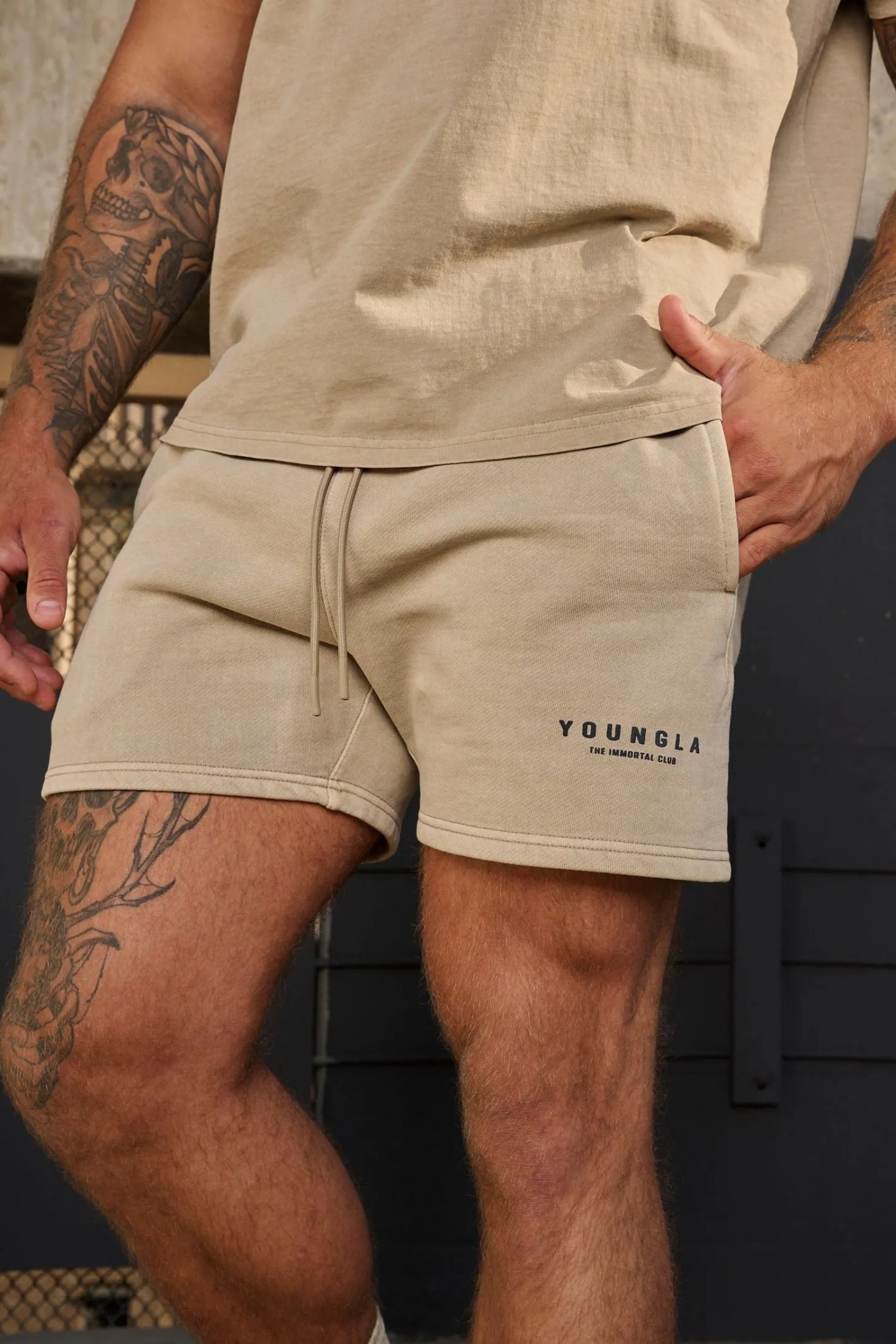 Youngla 153-Immortal Club Shorts<Men Shorts