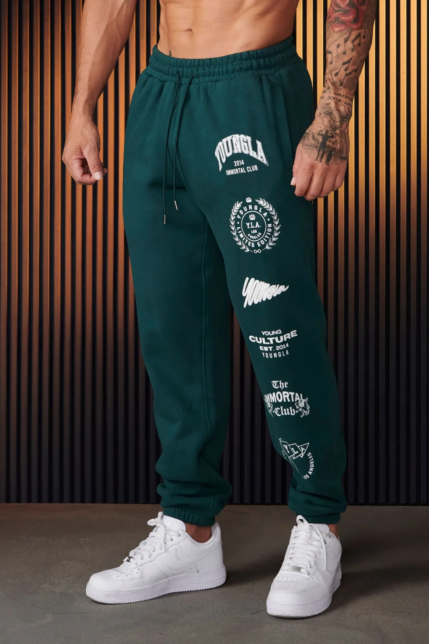 Youngla 204-Immortal Killer Joggers<Men Joggers