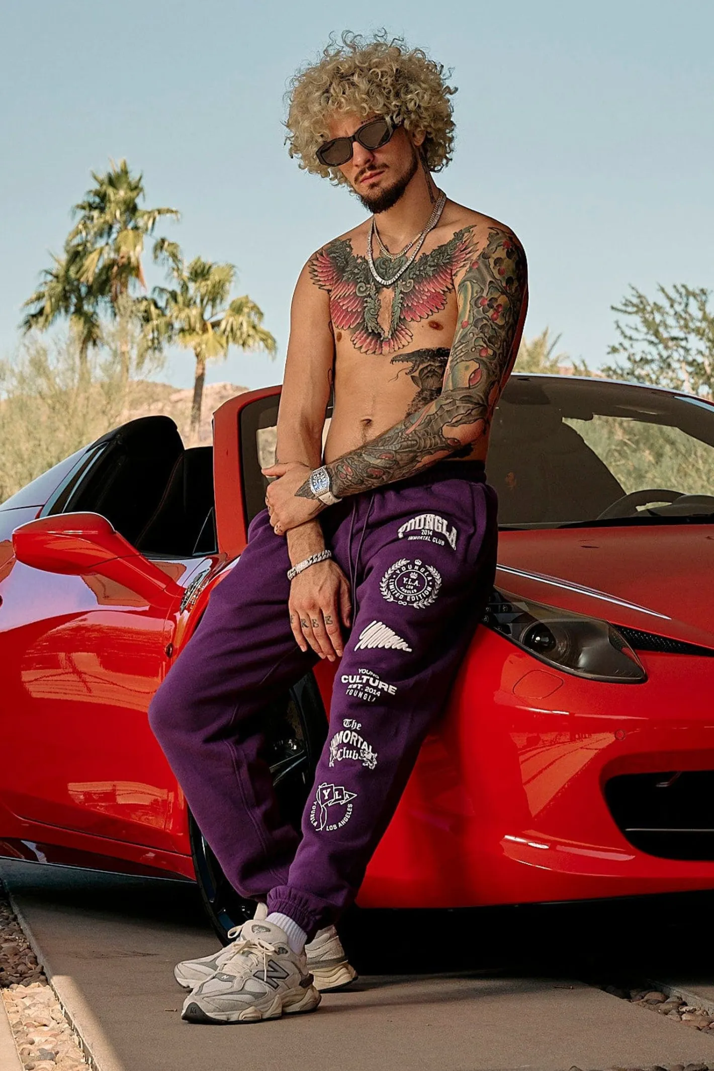 Youngla 204-Immortal Killer Joggers<Men Joggers