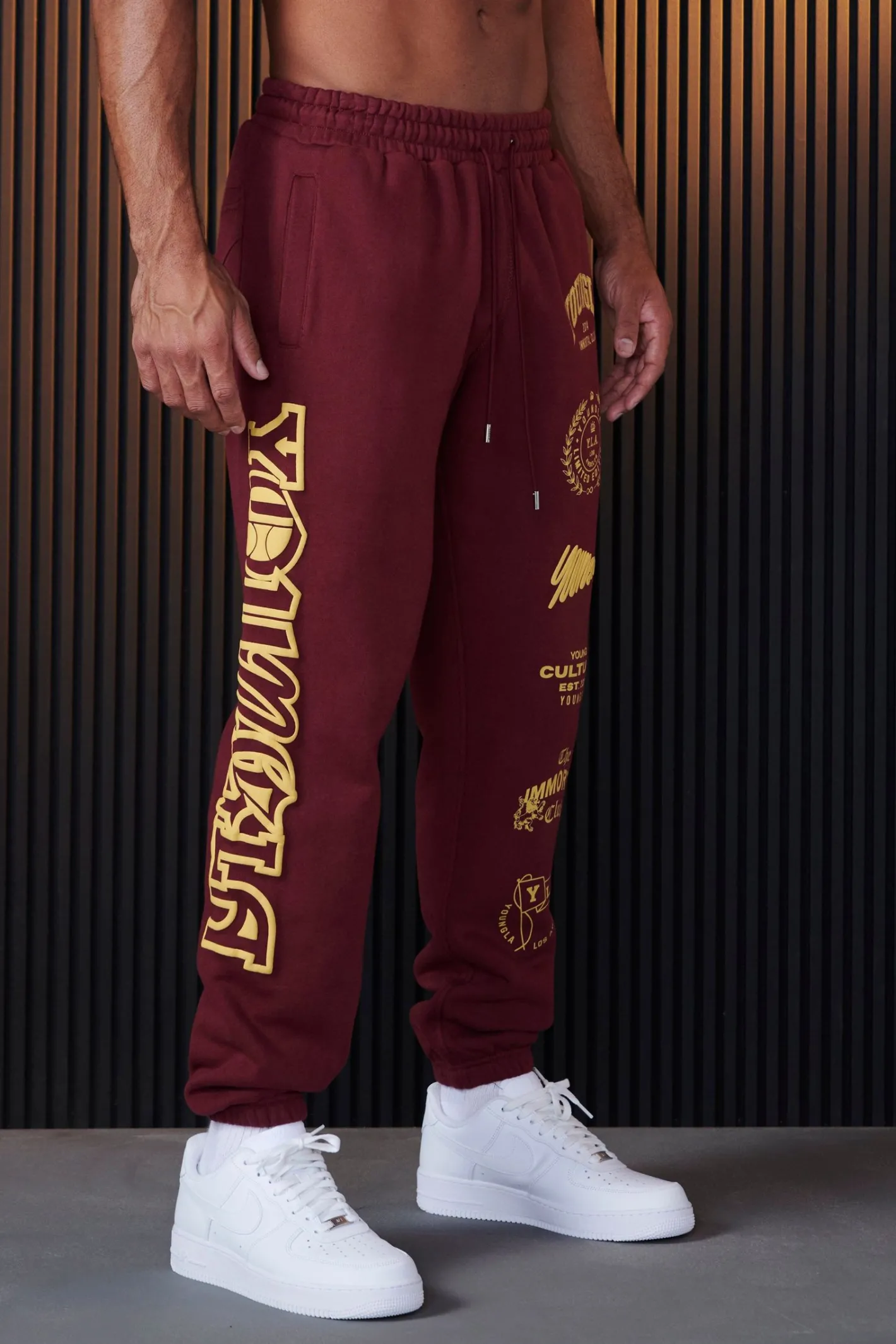 Youngla 204-Immortal Killer Joggers<Men Joggers