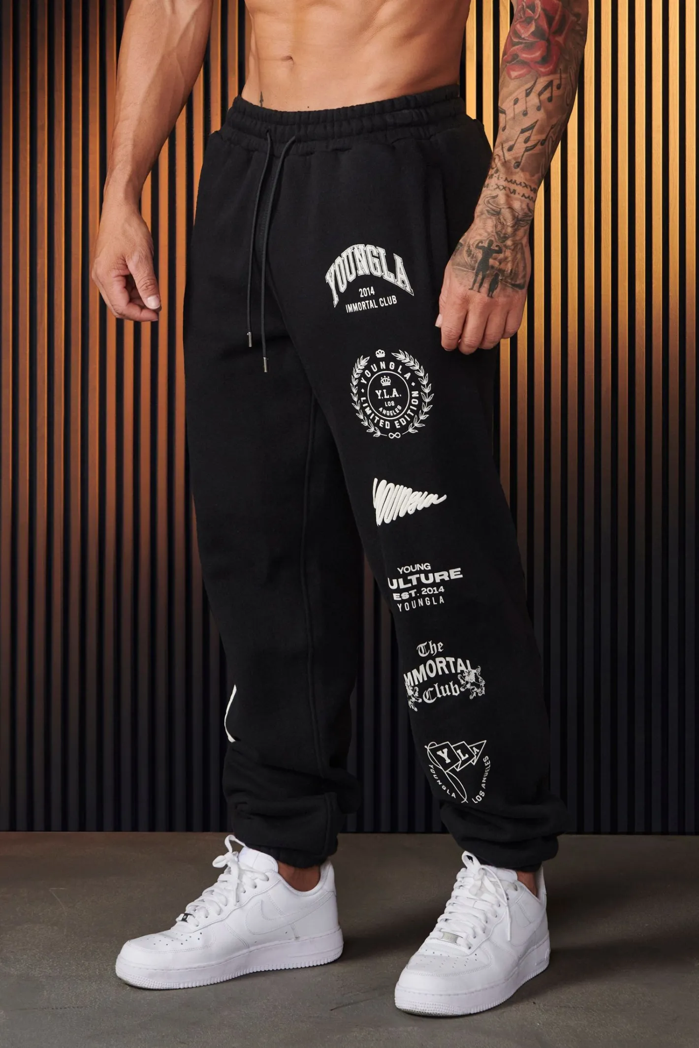 Youngla 204-Immortal Killer Joggers<Men Joggers