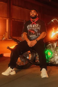 Youngla 4058-Inferno Tees<Men Shirts