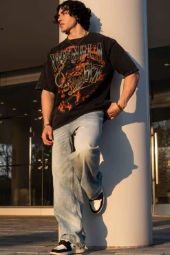 Youngla 4058-Inferno Tees<Men Shirts