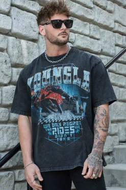 Youngla 4058-Inferno Tees<Men Shirts