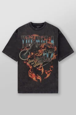 Youngla 4058-Inferno Tees<Men Shirts