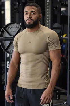 Youngla 425-Iron Compression Tees<Men Shirts