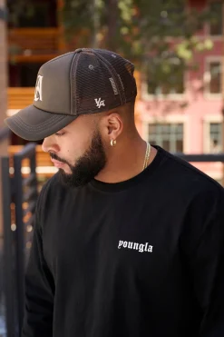 Youngla 923-La Trucker Hats<Men Hats & Beanies