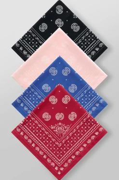 Youngla 9033-Lah Bandanas-4 Pack<Men Accessories