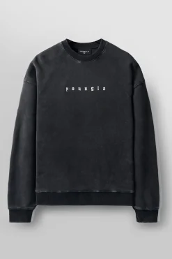 Youngla 5099-Love Sets-Crewnecks<Men Outerwear