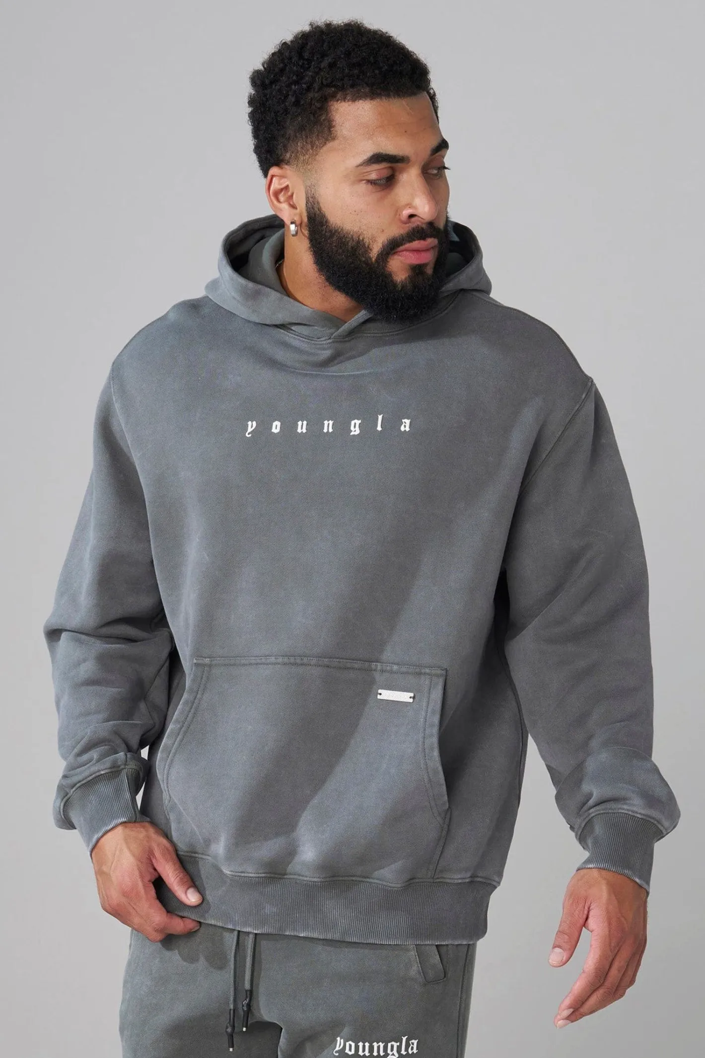 Youngla 5018-Love Sets-Hoodies<Men Outerwear