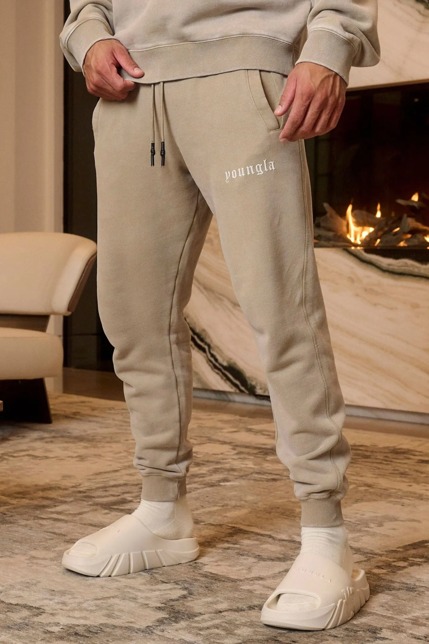 Youngla 2022-Love Sets-Joggers<Men Joggers