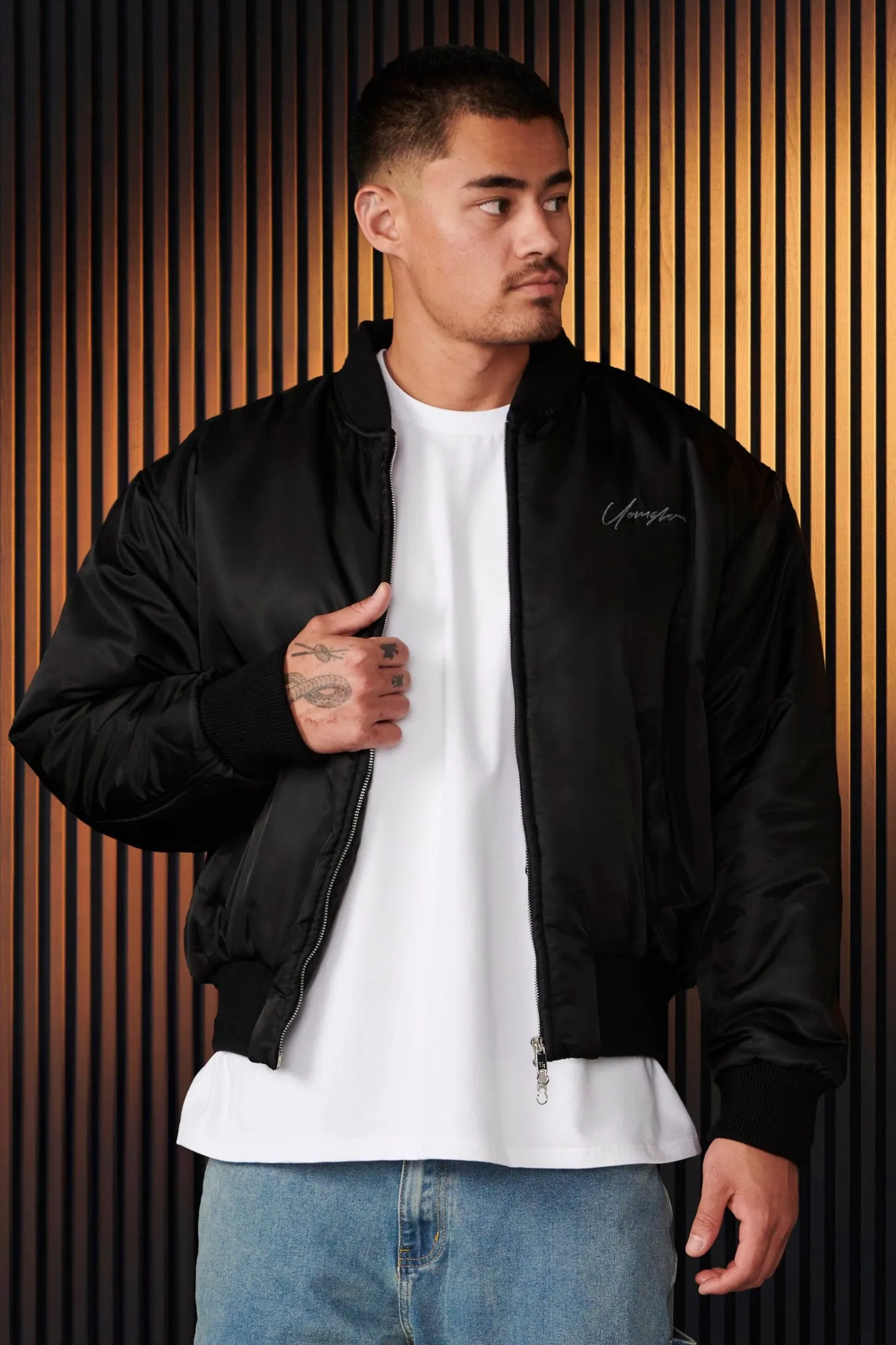 Youngla 501-Maverick Bombers<Men Outerwear
