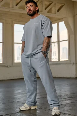 Youngla 2078-Minimal No Cuff Joggers<Men Joggers
