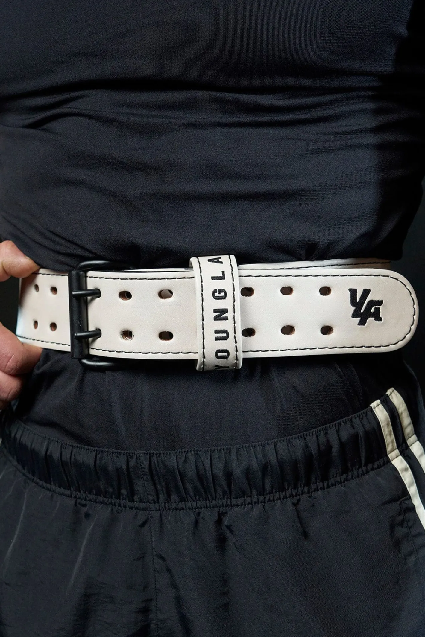 Youngla 902-8Mm Leather Belts<Men Accessories