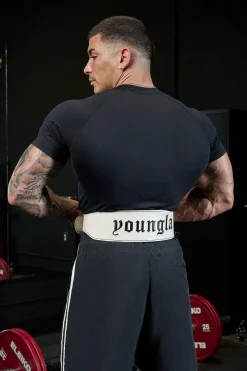 Youngla 902-8Mm Leather Belts<Men Accessories