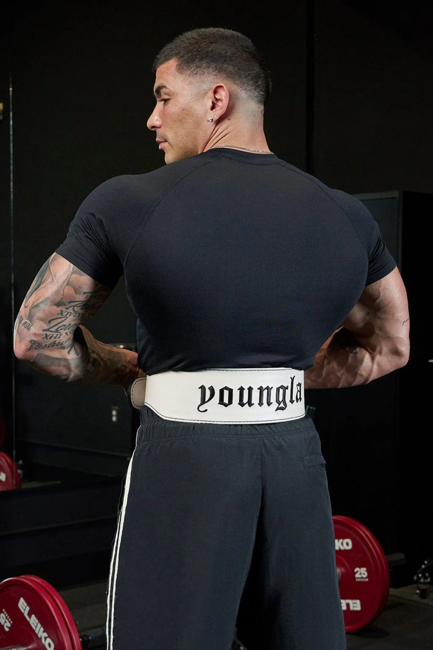 Youngla 902-8Mm Leather Belts<Men Accessories