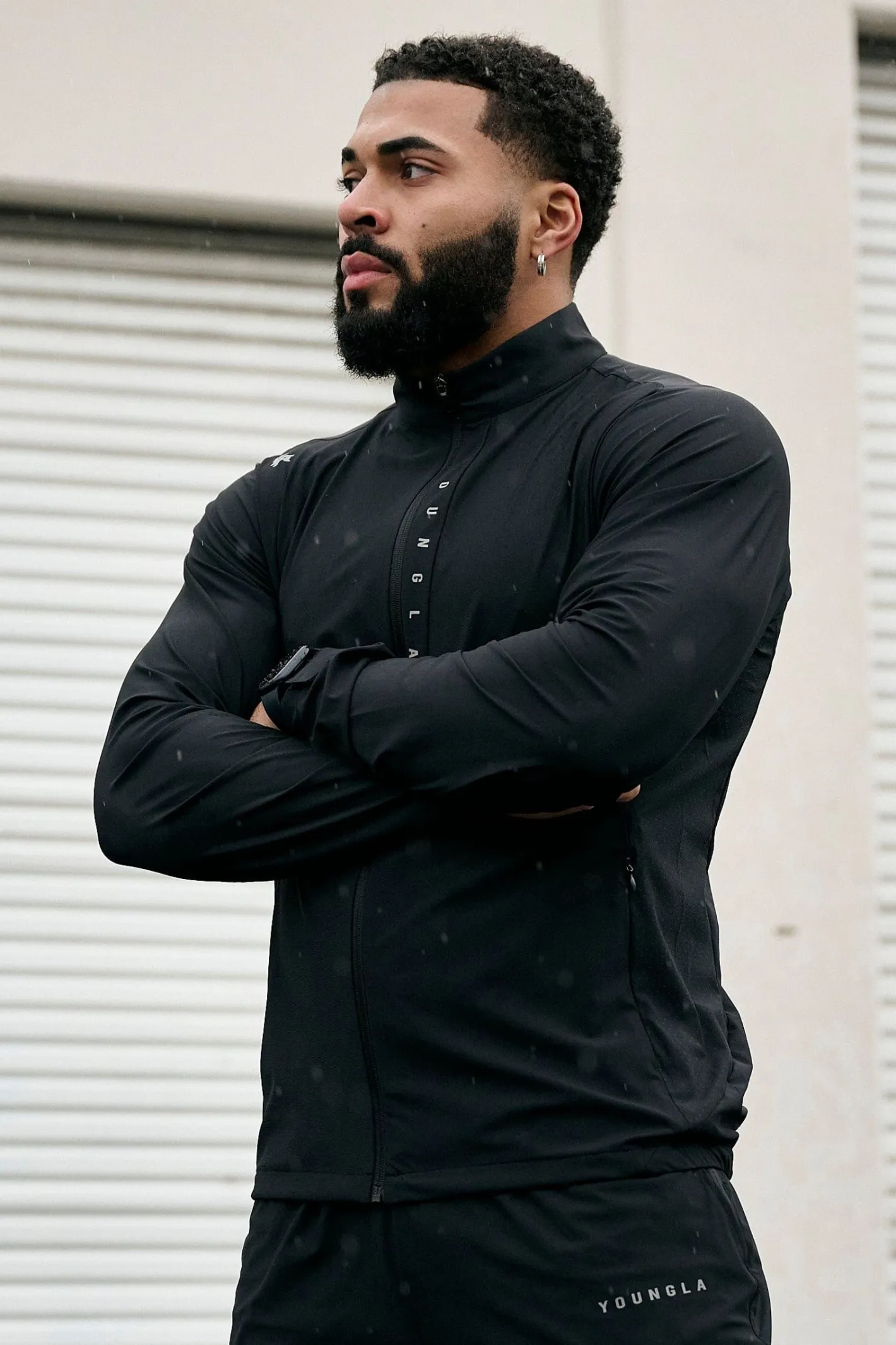 Youngla 5052-Morning Run Zip-Up<Men Outerwear
