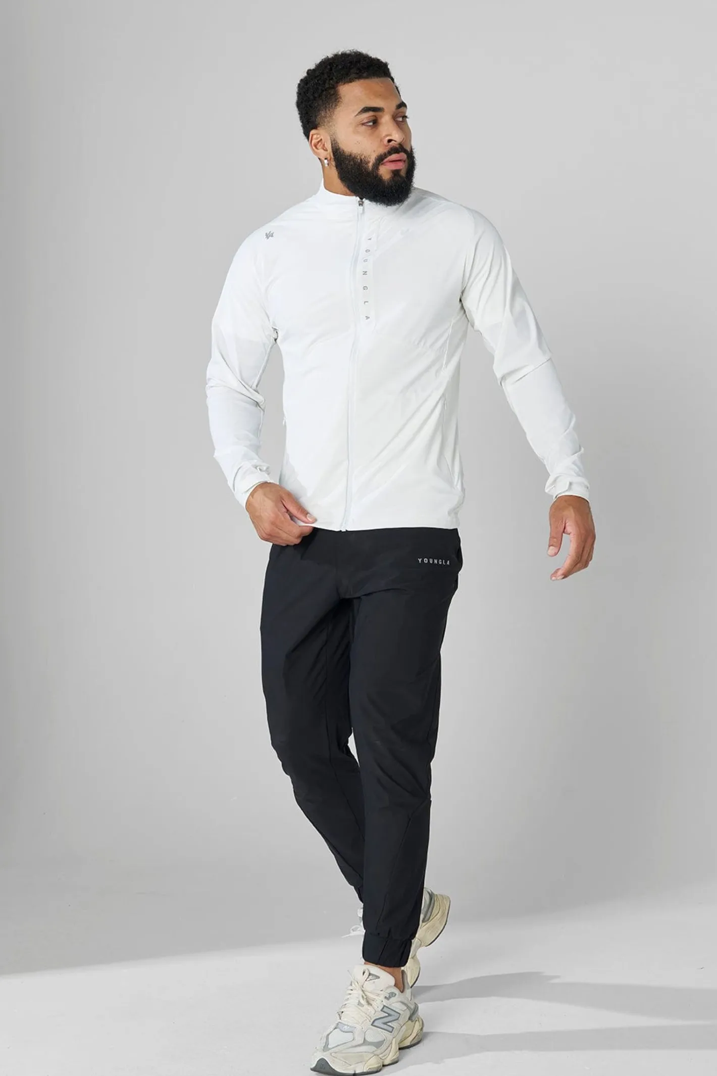 Youngla 5052-Morning Run Zip-Up<Men Outerwear