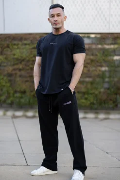 Youngla 230-No Cuff Thermal Pants<Men Joggers