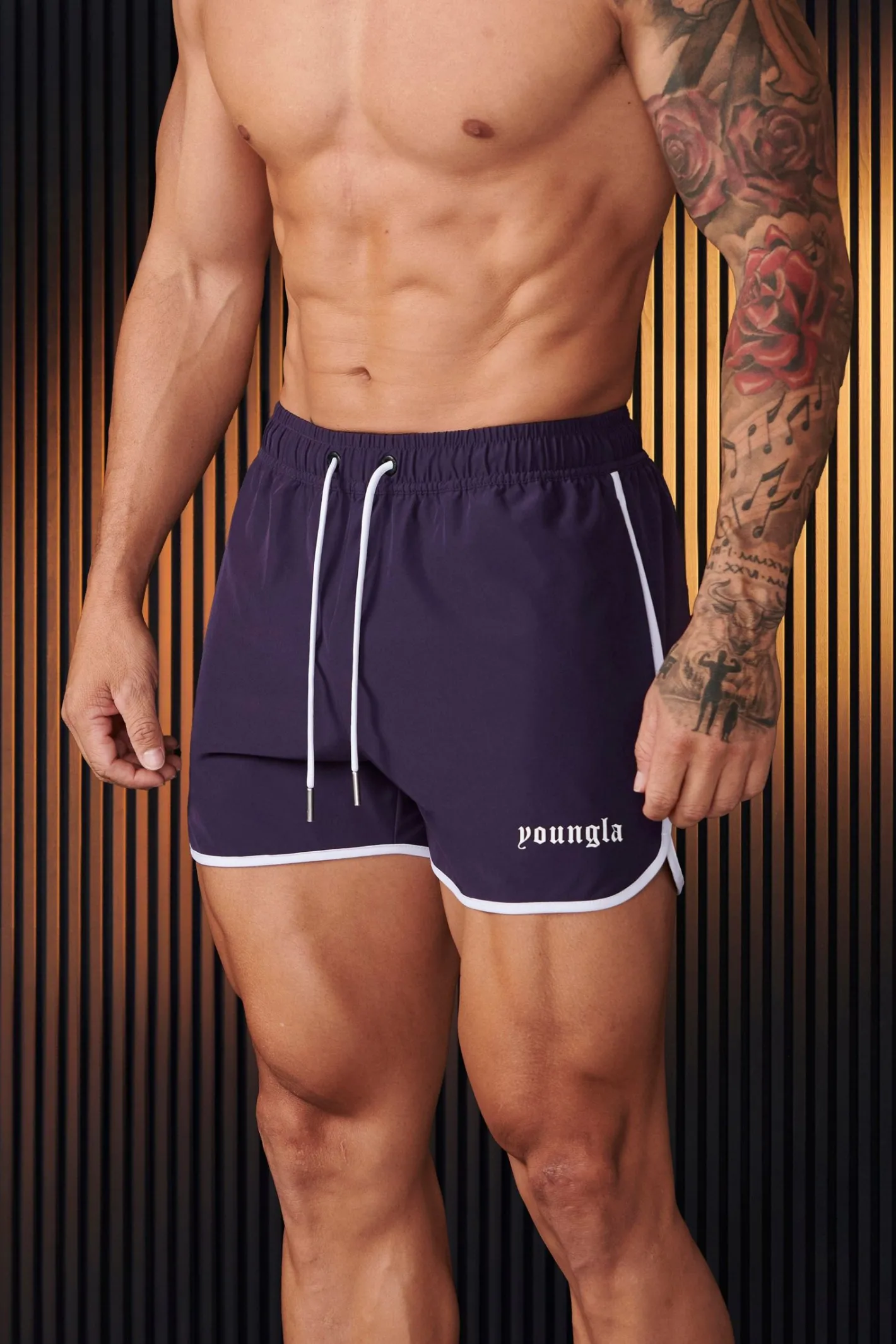 Youngla 125-Olympic Shorts<Men Shorts