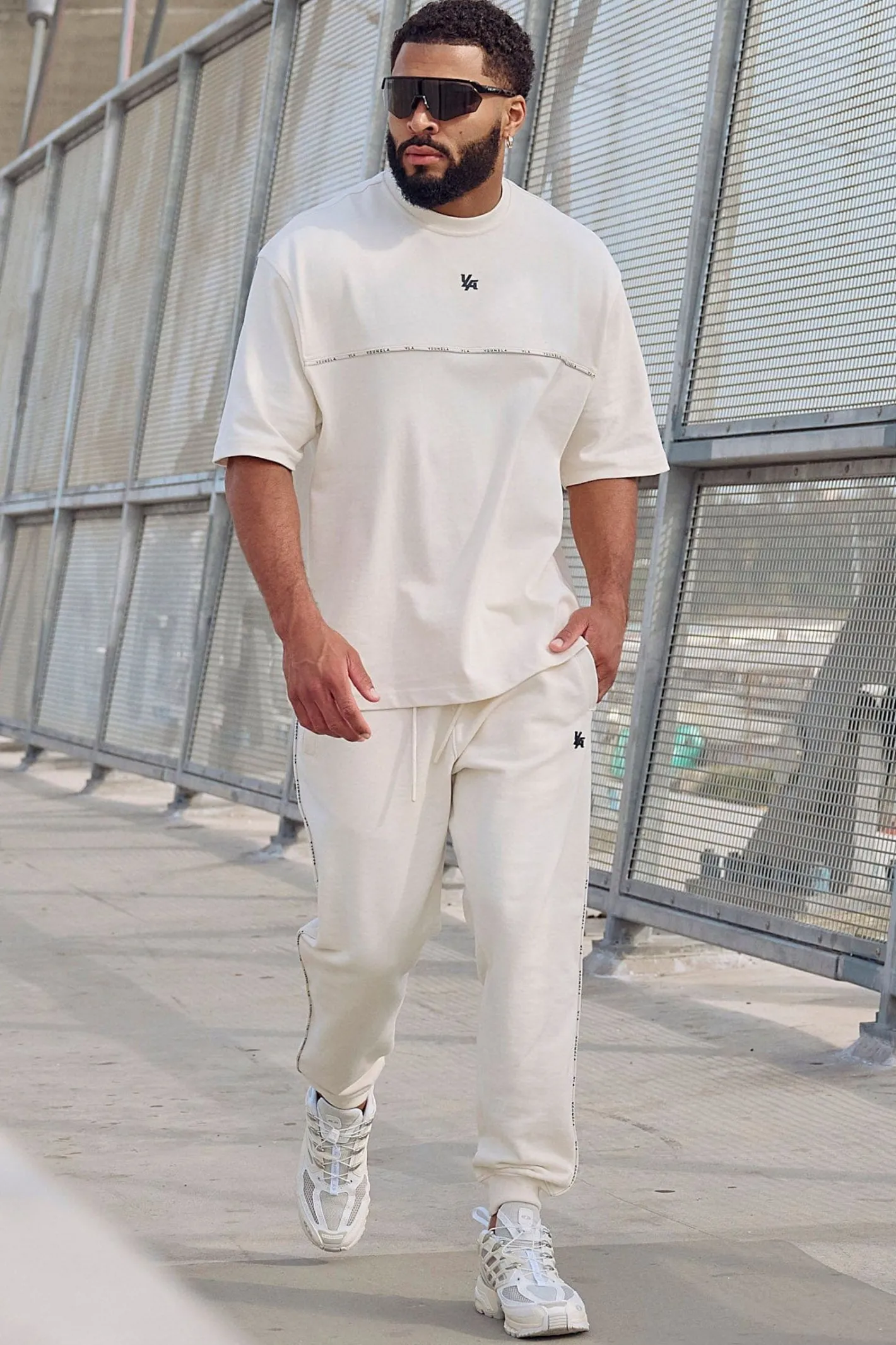 Youngla 2006-Piping Collection-Joggers<Men Joggers