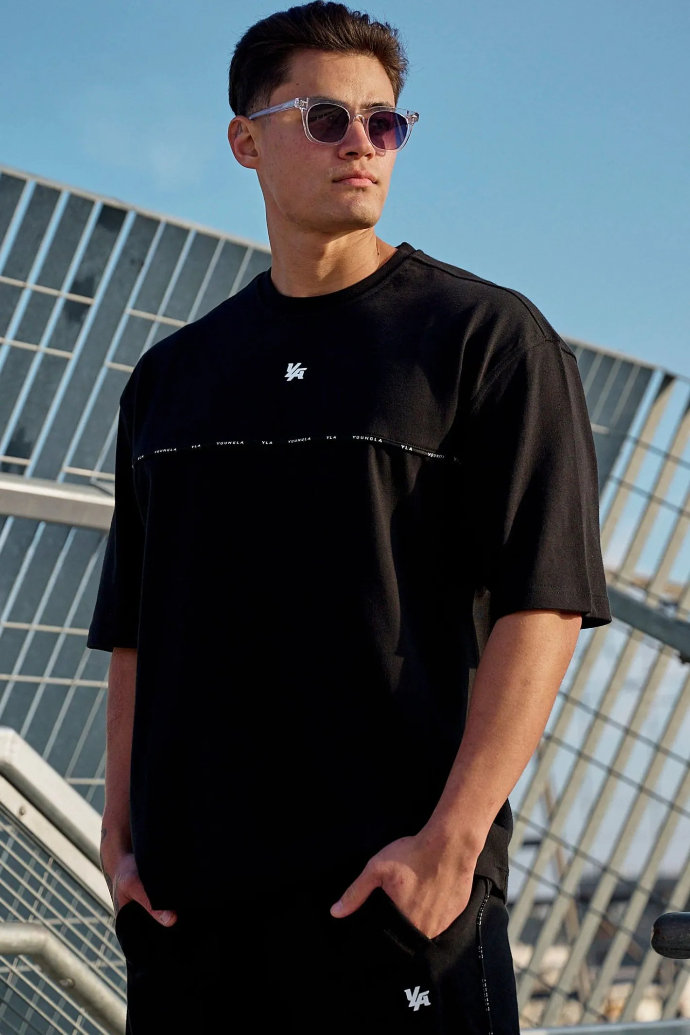 Youngla 4043-Piping Collection-Tees<Men Shirts