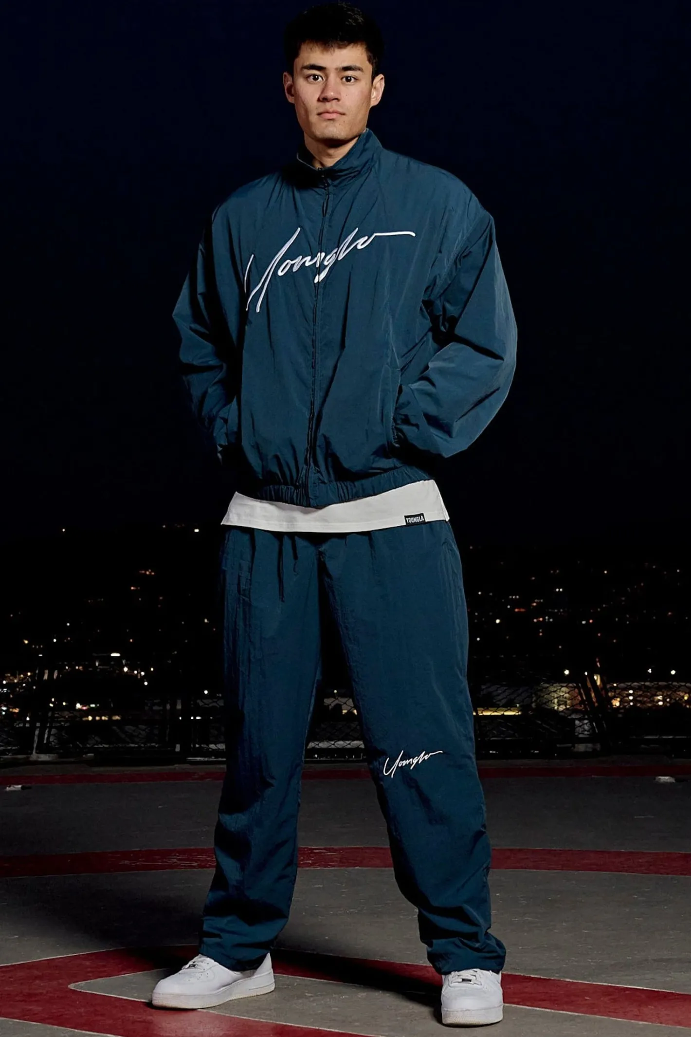 Youngla 267-Retro Jumpsuit-Pants<Men Joggers