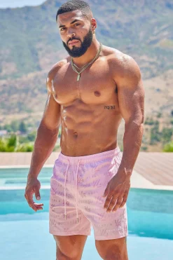 Youngla 136-Reveal Swim Shorts<Men Shorts