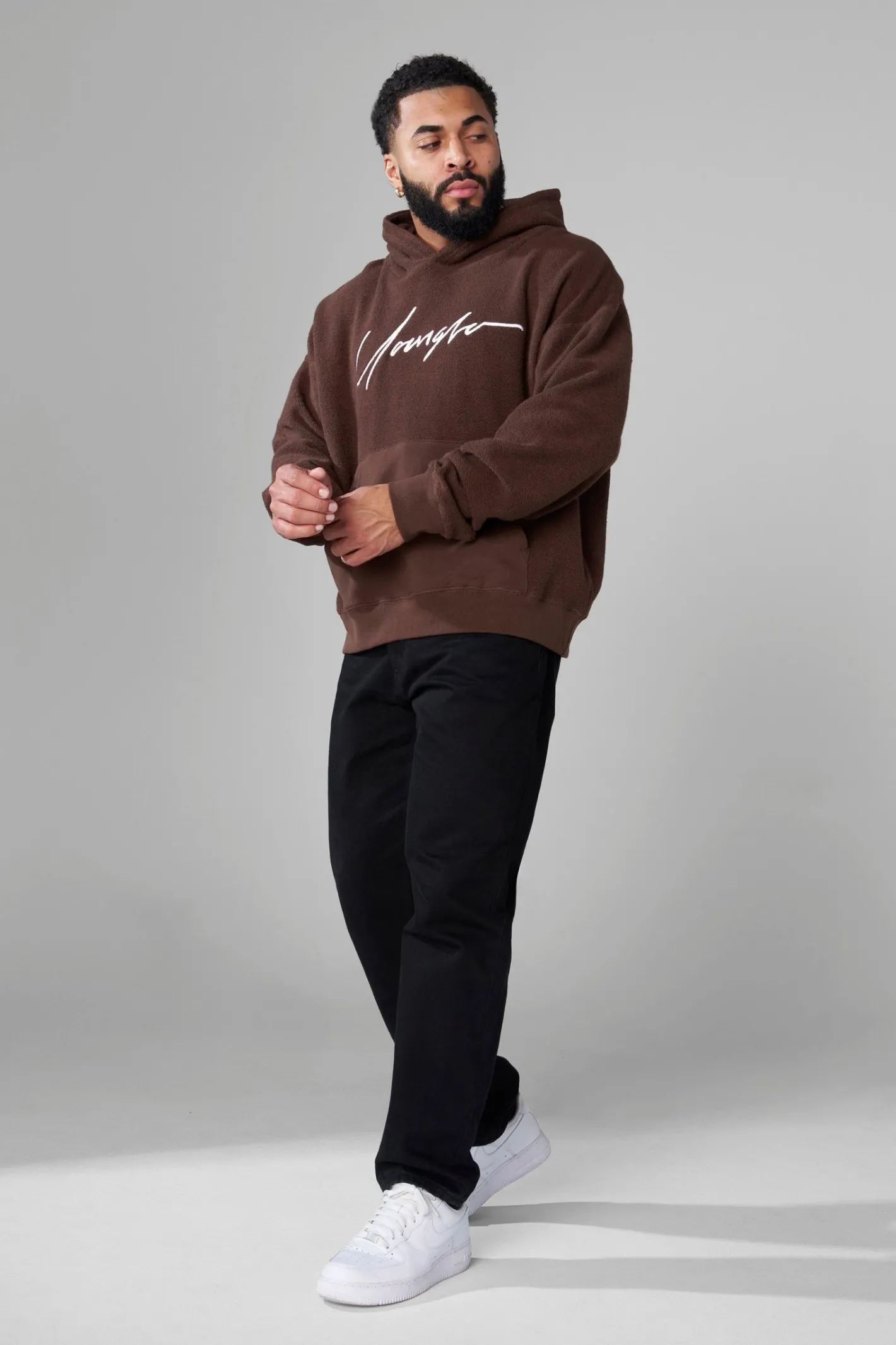 Youngla 524-Reverse Terry Hoodies<Men Outerwear
