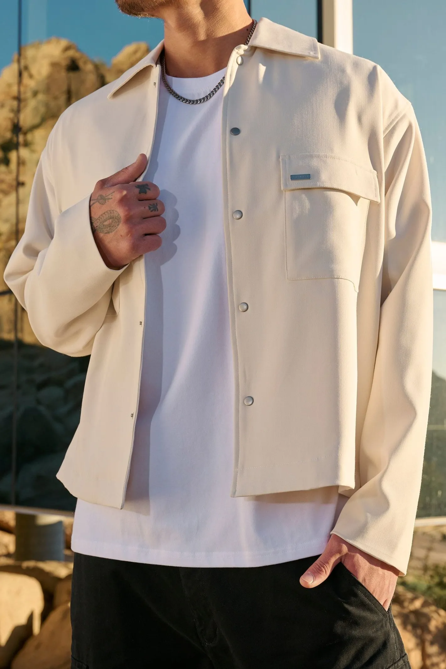 Youngla 506-Runway Jackets<Men Outerwear
