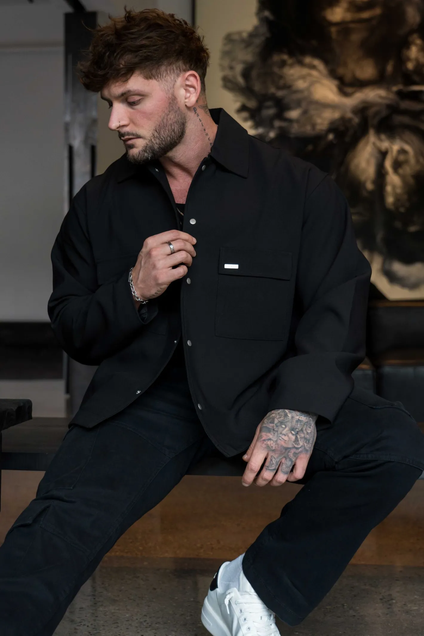 Youngla 506-Runway Jackets<Men Outerwear