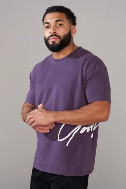 Youngla 462-Side Signature Tees<Men Shirts