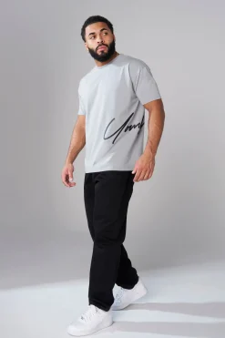 Youngla 462-Side Signature Tees<Men Shirts