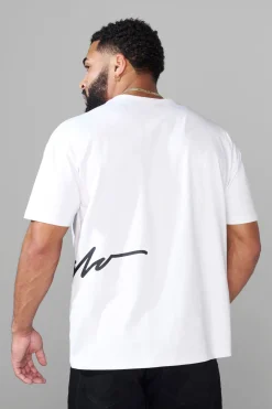 Youngla 462-Side Signature Tees<Men Shirts