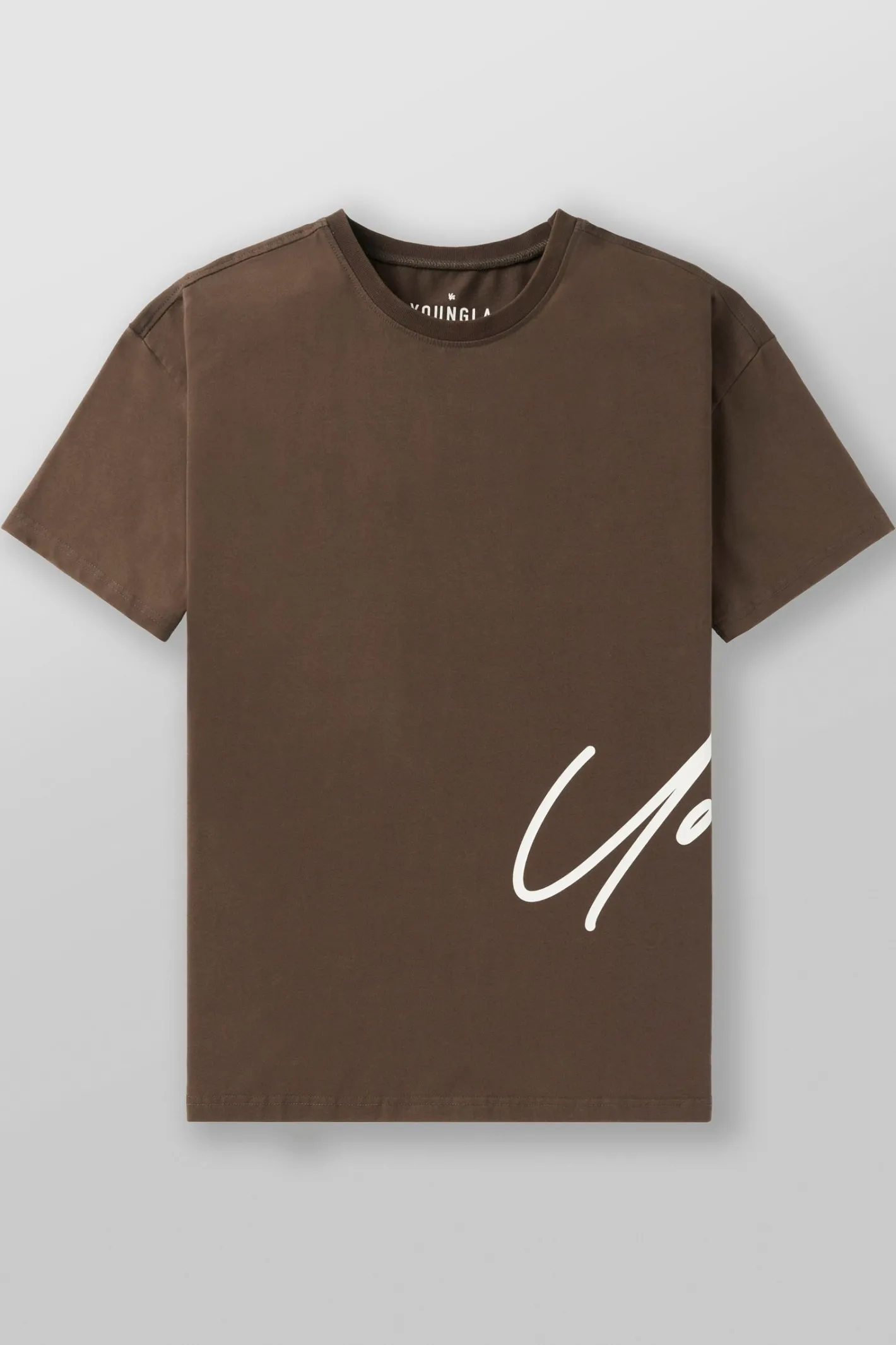 Youngla 462-Side Signature Tees<Men Shirts
