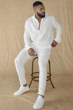 Youngla 621-Simply Linen Pants<Men Pants & Jeans