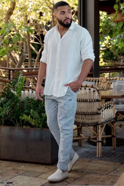 Youngla 621-Simply Linen Pants<Men Pants & Jeans