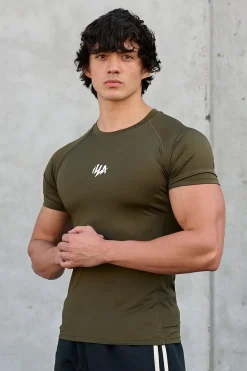 Youngla 474-Speed Compression Tees<Men Shirts