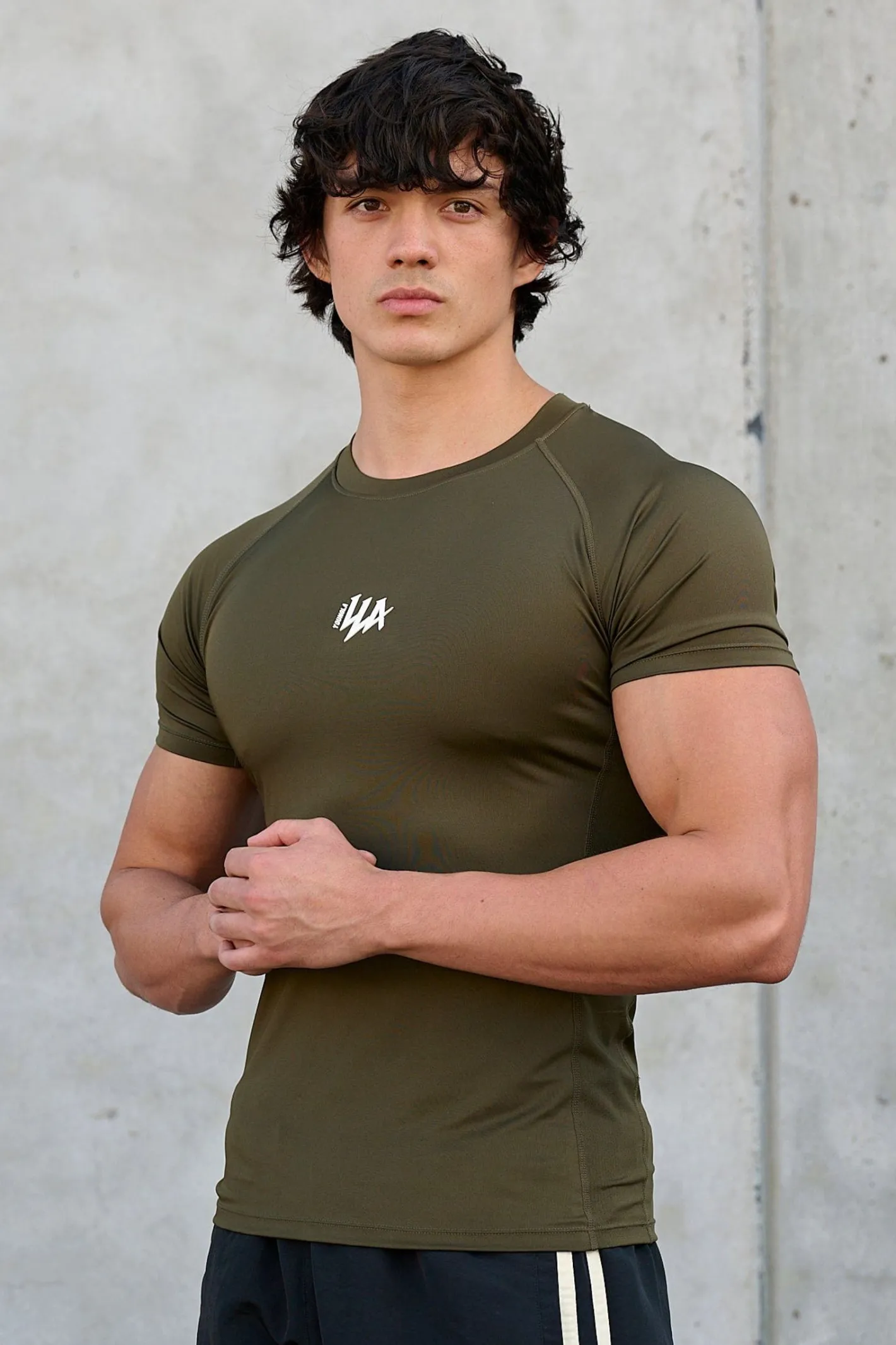 Youngla 474-Speed Compression Tees<Men Shirts