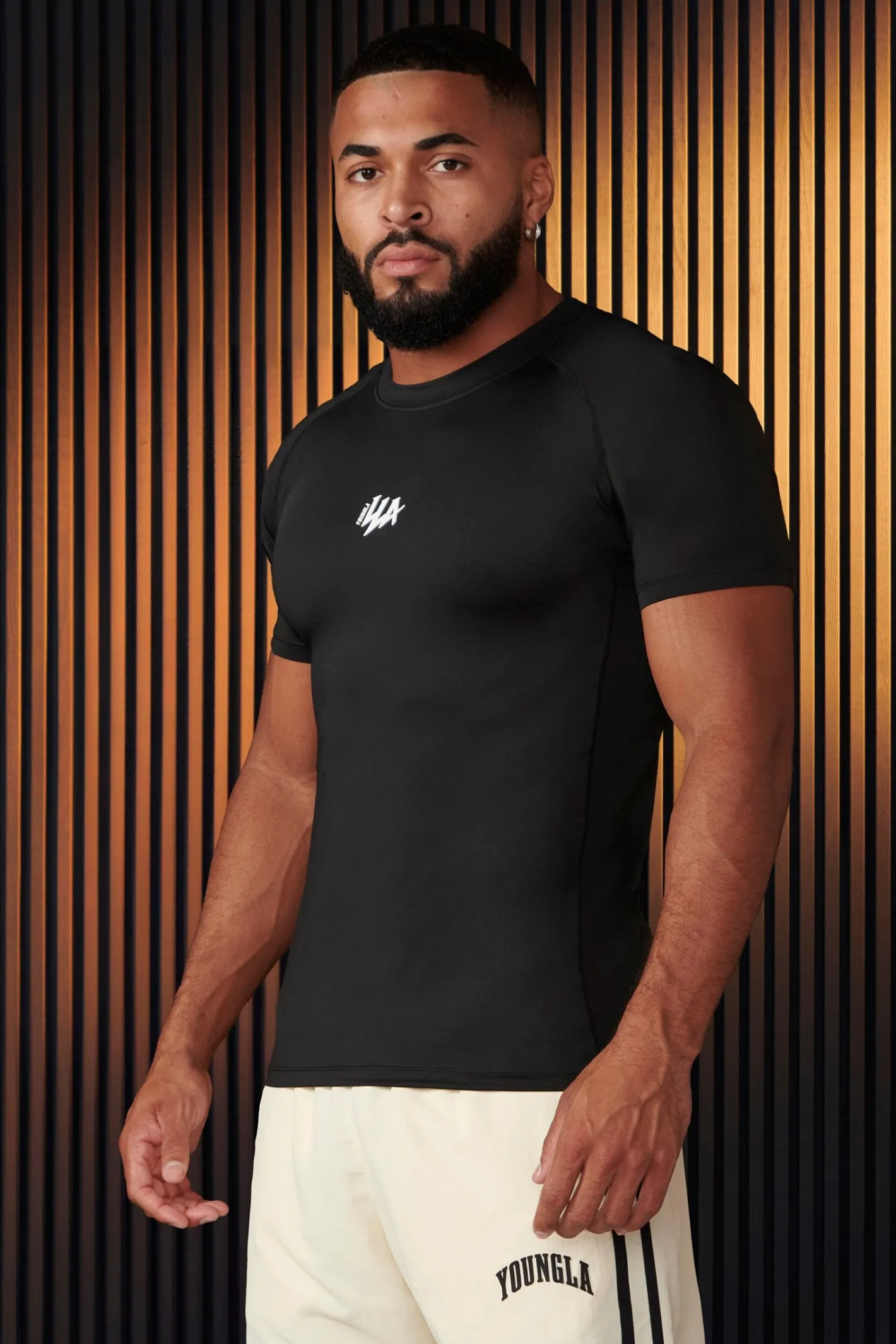 Youngla 474-Speed Compression Tees<Men Shirts