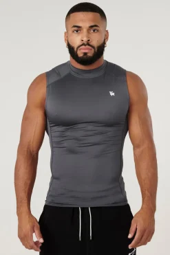 Youngla 315-Stealth Compression Cut-Offs<Men Tanks
